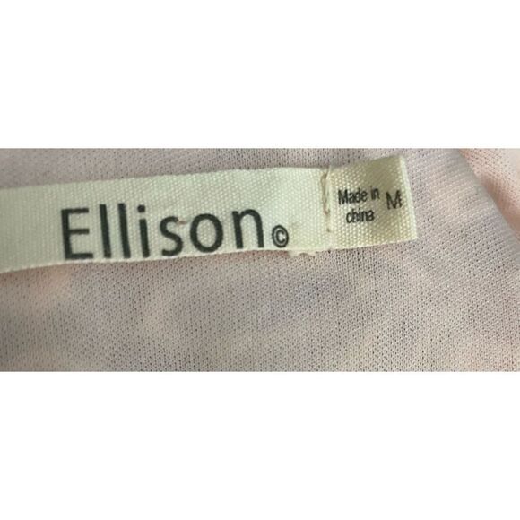 Ellison Blush Pink Crochet Overlay Mini Dress - Picture 4 of 6